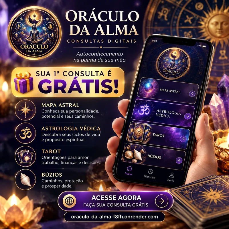 Oráculo da Alma, aplicativo de consultas digitais